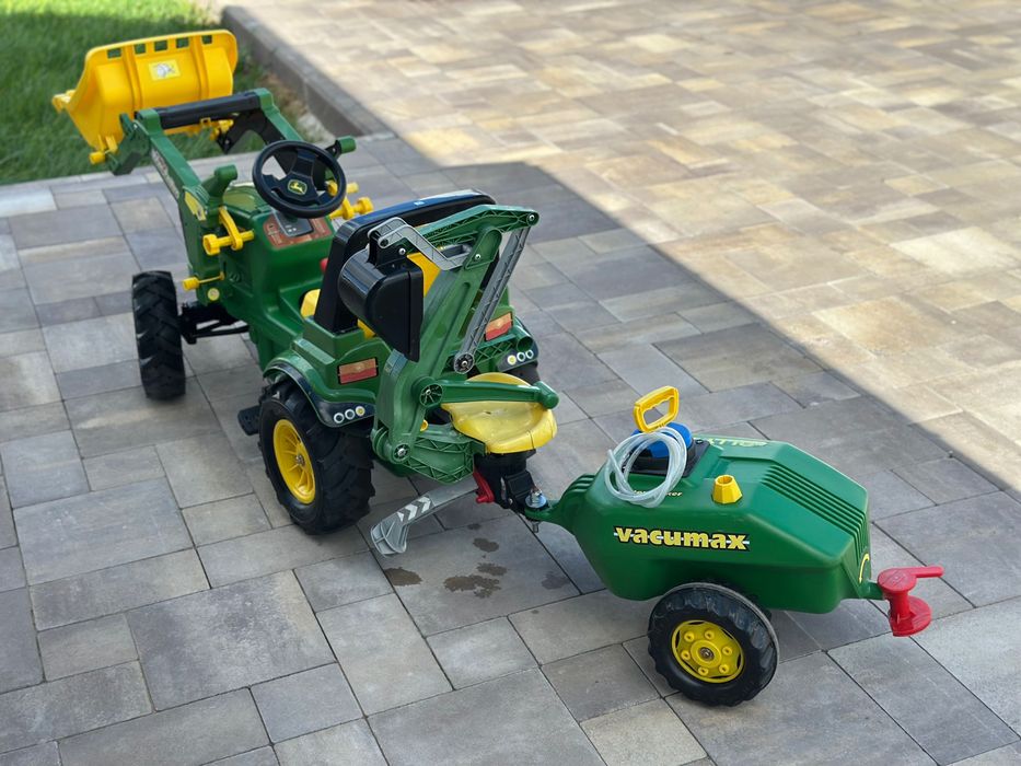 Трактор дитячий John Deere, rollyFarmtrac, rollytoys