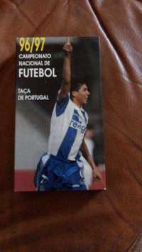 3 Cassetes VHS Taça Portugal 95/96-96/97-97/98 Futebol