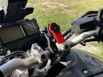 Uchwyt Motocyklowy Bezpieczny Quadlock Antywibracja Stabilny