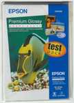 Фотобумага  EPSON Premium Glossy photo paper 255 гр/м , 10х15 см  8 л
