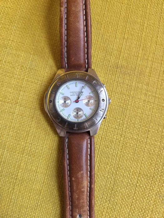 Relógio Nautica Vintage Chronograph watch