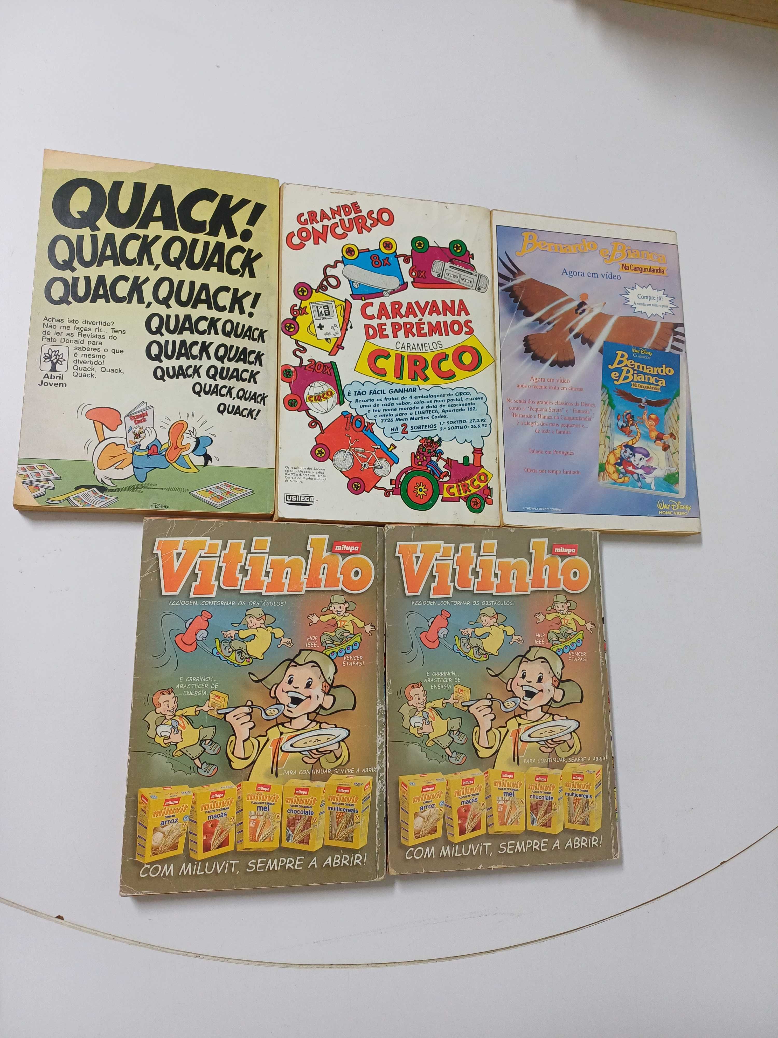 Livros de banda desenhada Almanaques 5 unidades