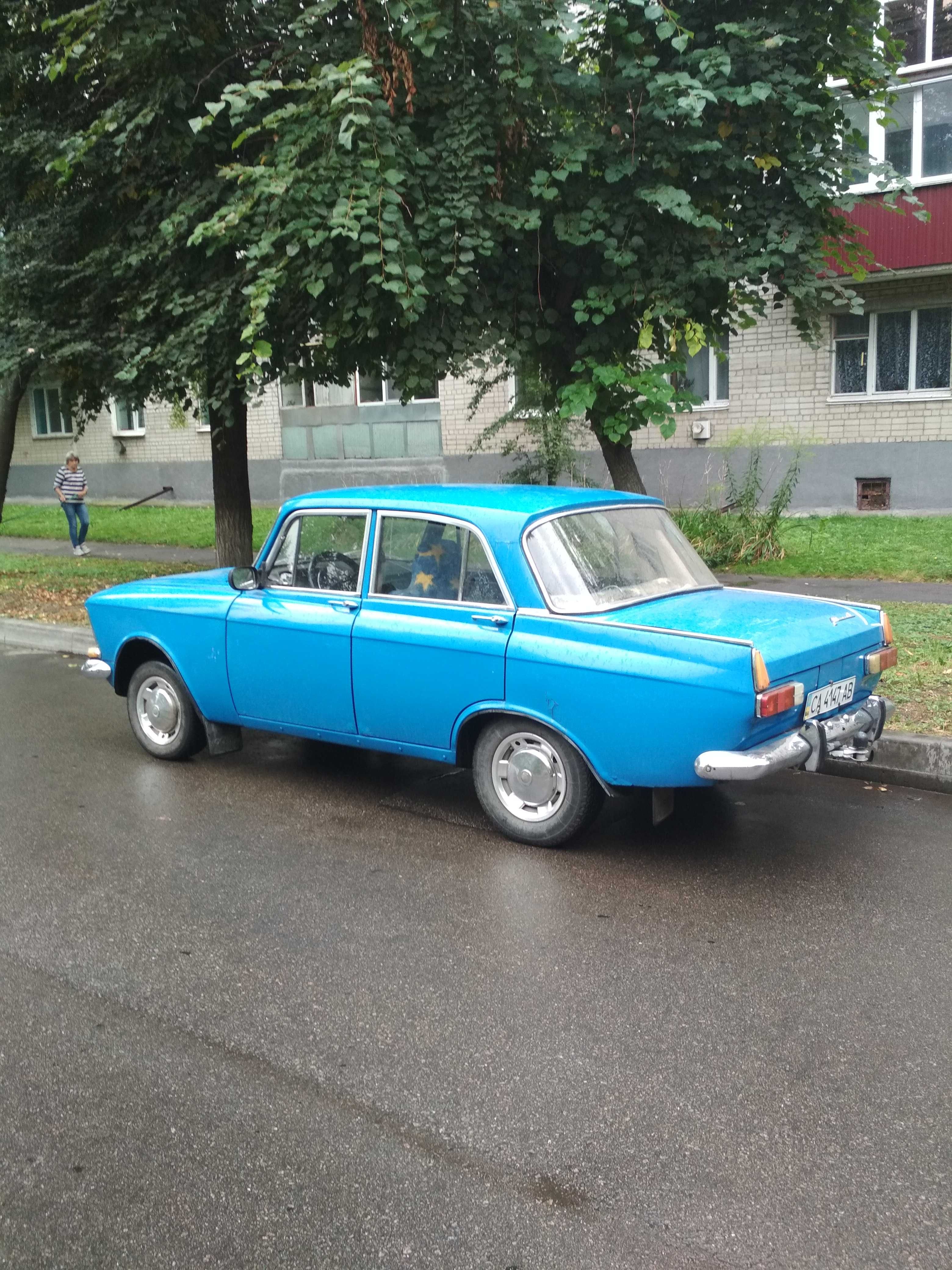 Автомобиль Москвич-412 ИЭ, АЗЛК, 1974 года экспортный.