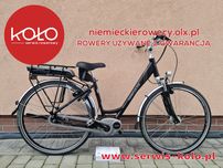 Rower damski damka elektryczny BOSCH HERCULES koła 28 SHIMANO NEXUS
