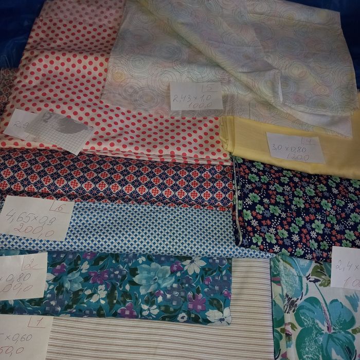 Ситец из СССР  Дешево.