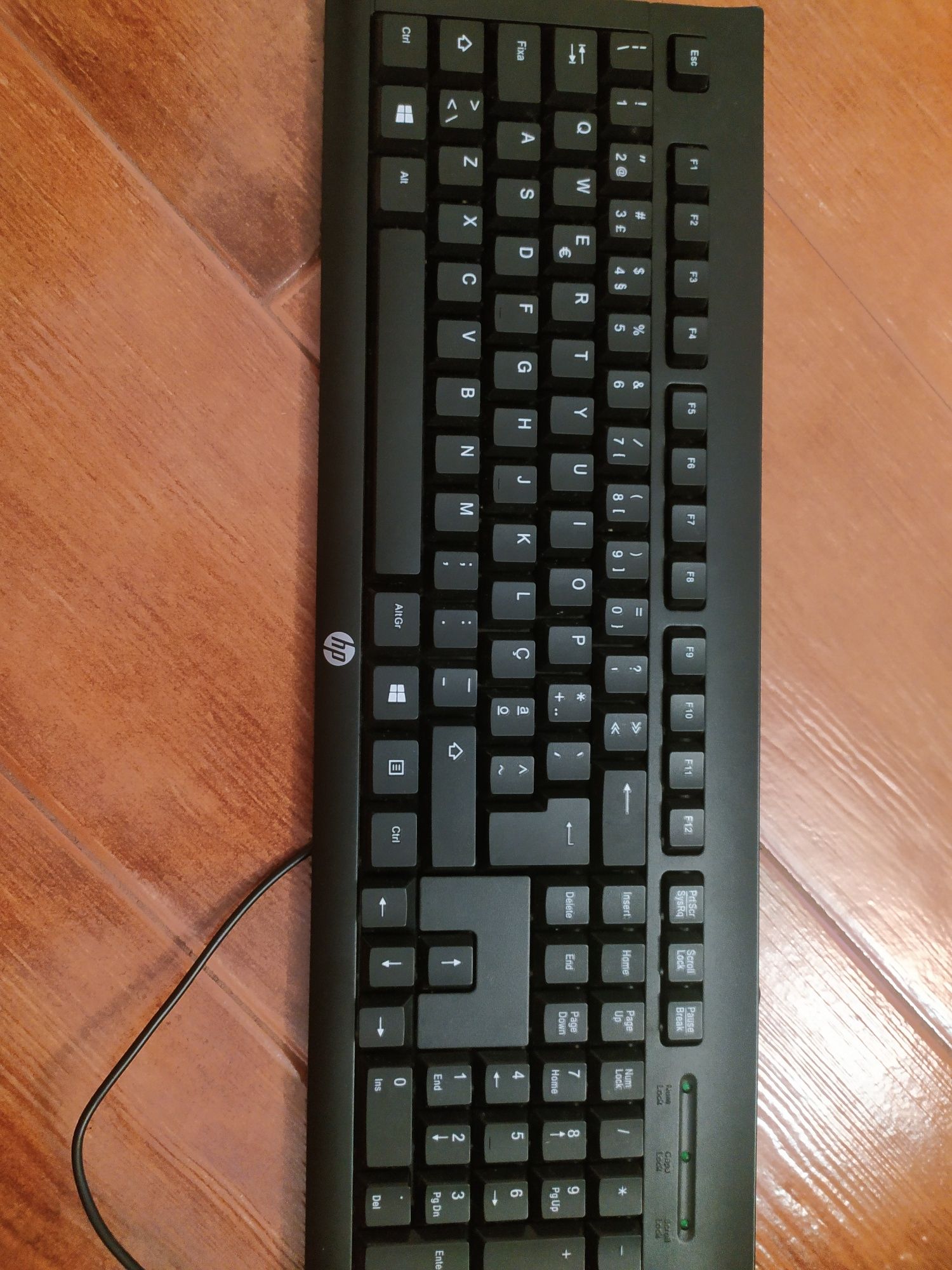 Teclado HP com fio USB [ler descrição]