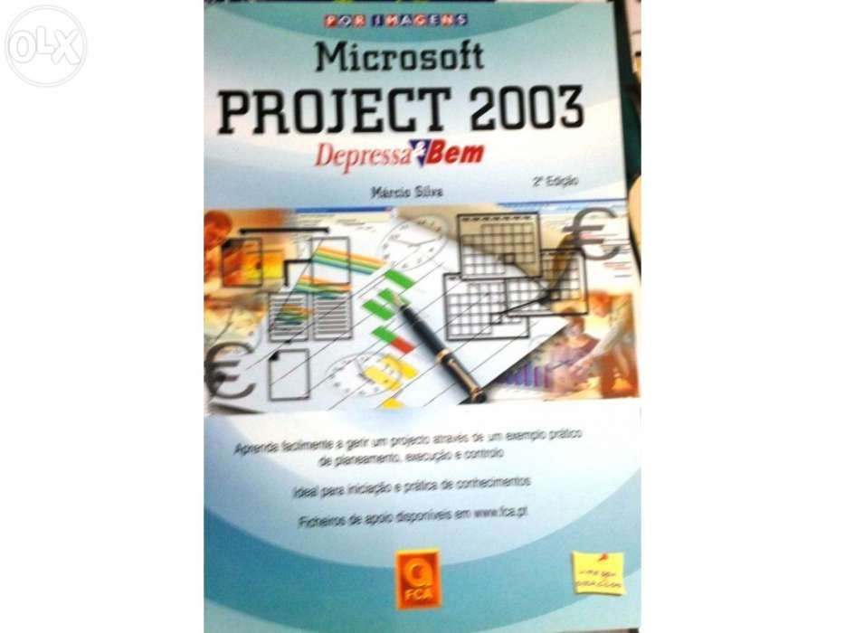 Livro Microsoft Project 2003 depressa e bem