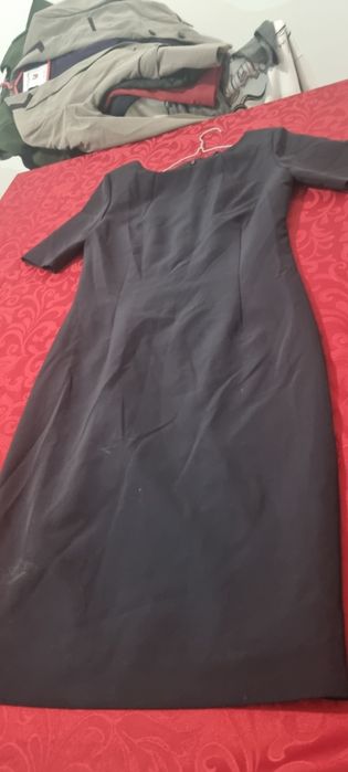 Vestido azul marinho