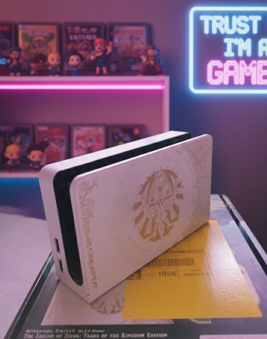 Nintendo switch OLED edição limitada Zelda