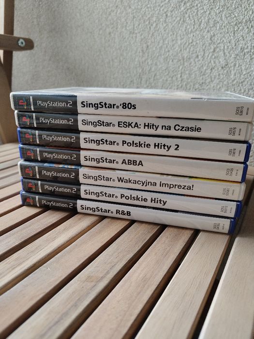 Gra PS2 Singstar Eska Polskie hity Wakacyjna Impreza 80's R&By ABBA