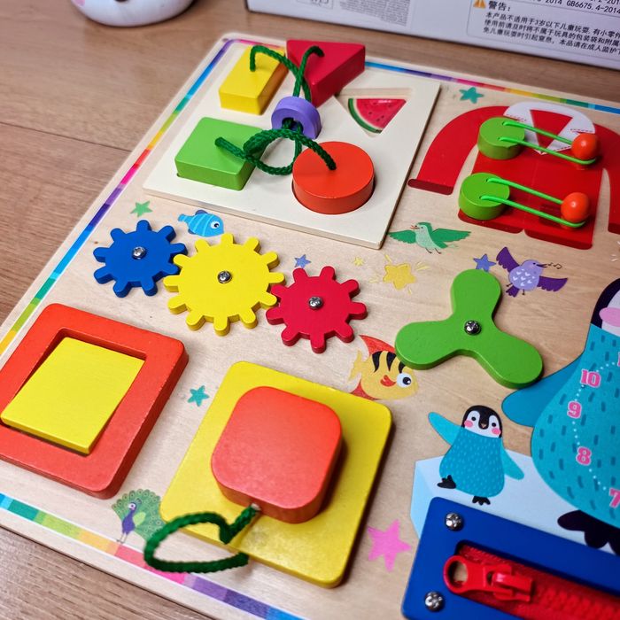 Бізіборд Є ВІДЕО, озвуч УКР МОВОЮ,бізідошка, гра логічна