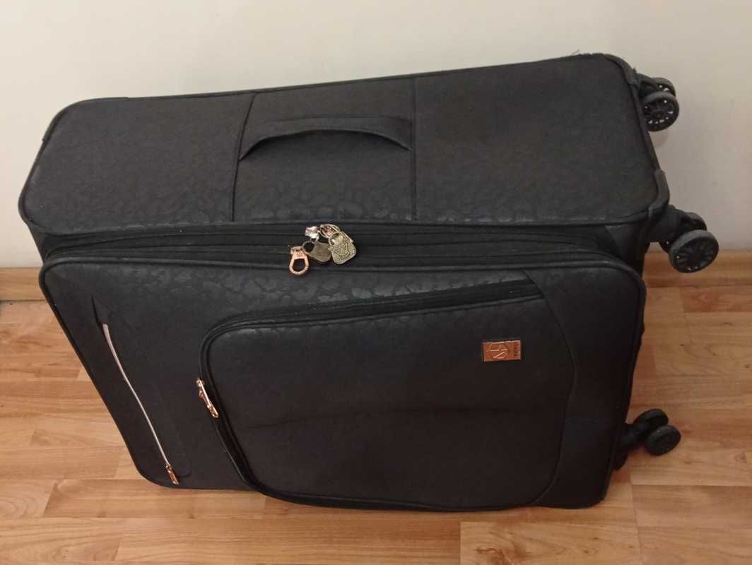 DUŻA pojemna walizka TRACKER XL na kołach 78x46x33 cm