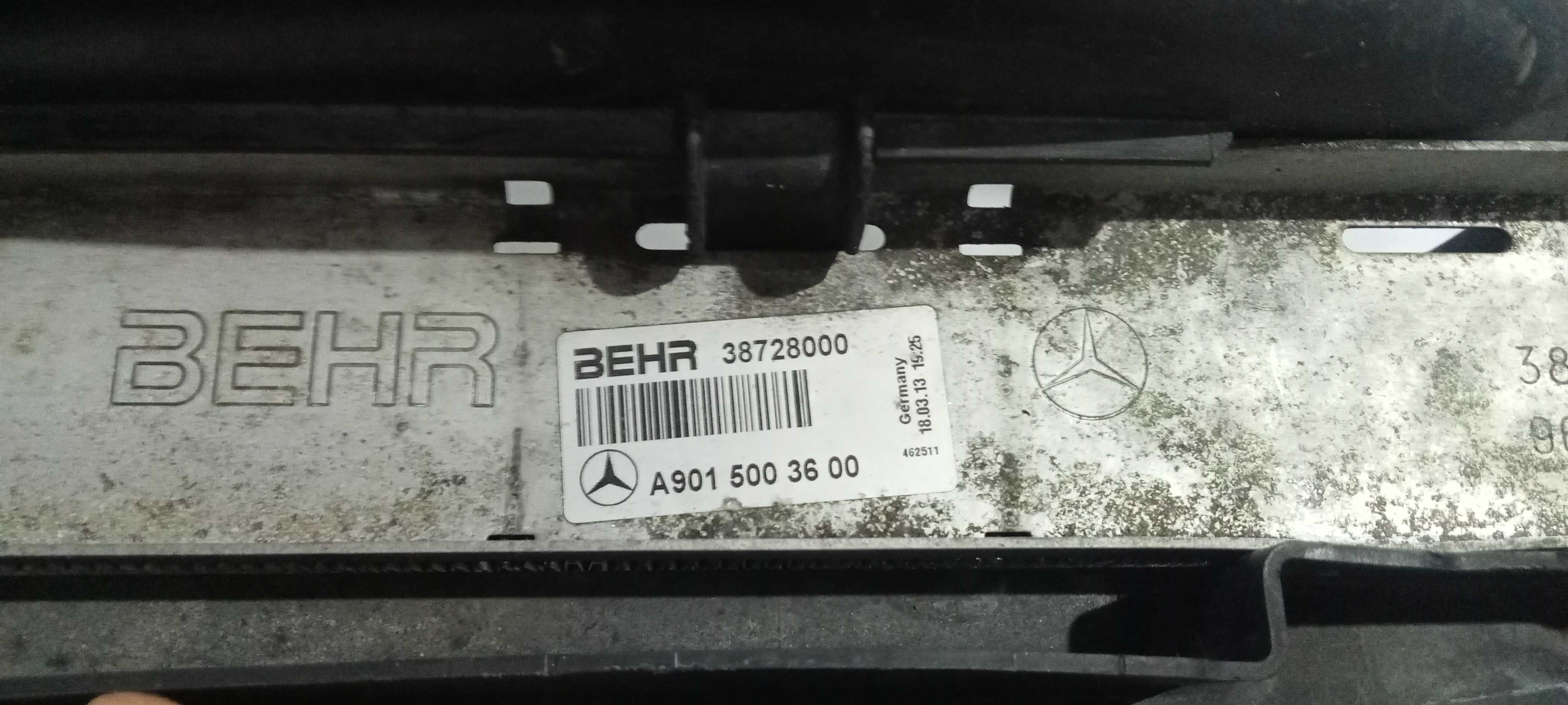 Radiador Agua Radiador intercoller Mercedes Sprinter W901