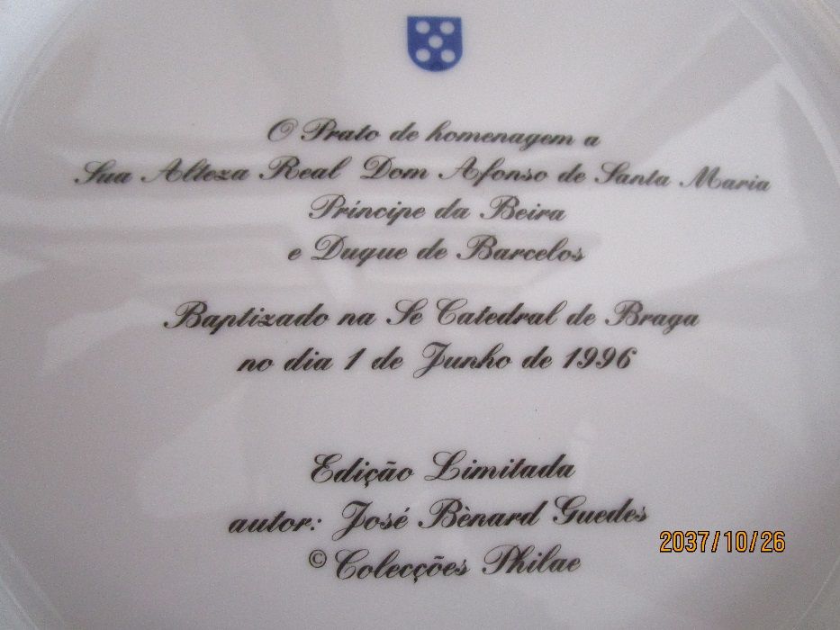 3 Pratos de Parede-Colecções Philae