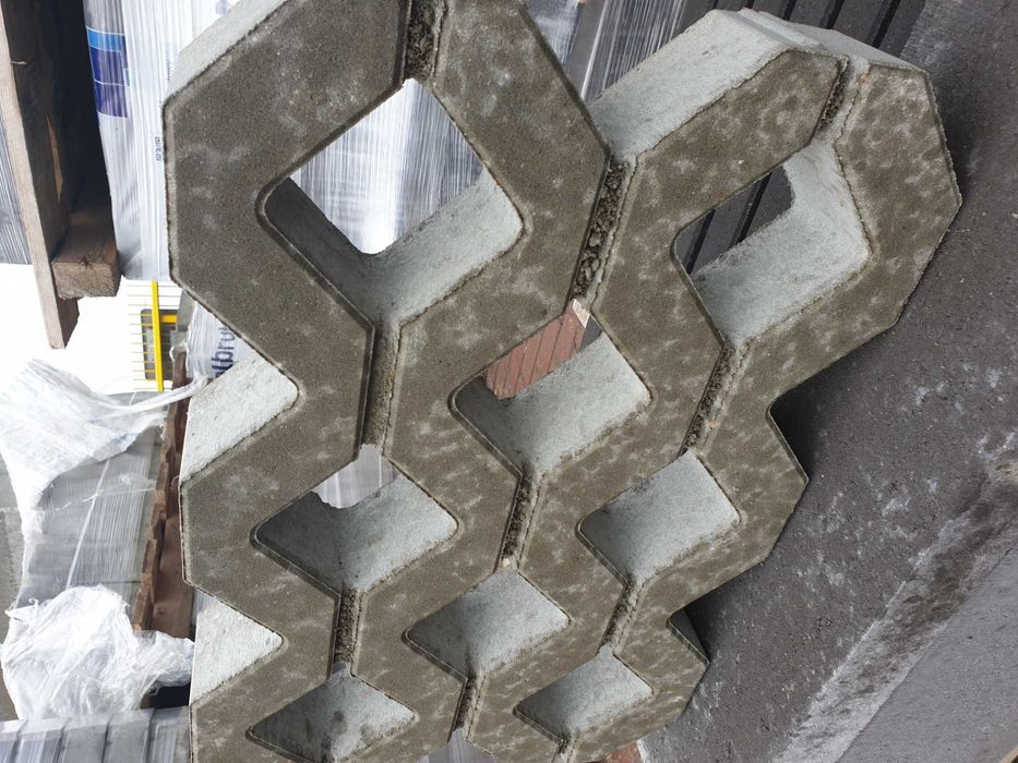 Płyta ażurowa Meba 8cm szara nowa.