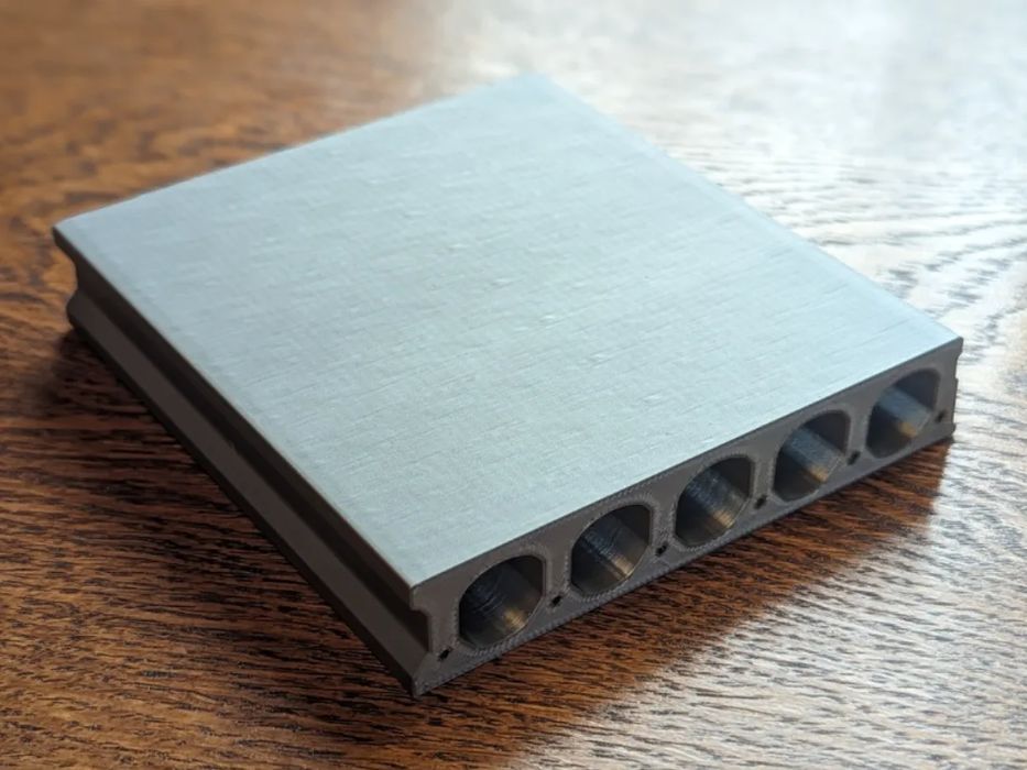 Laje Maciça Alveolar em Miniatura