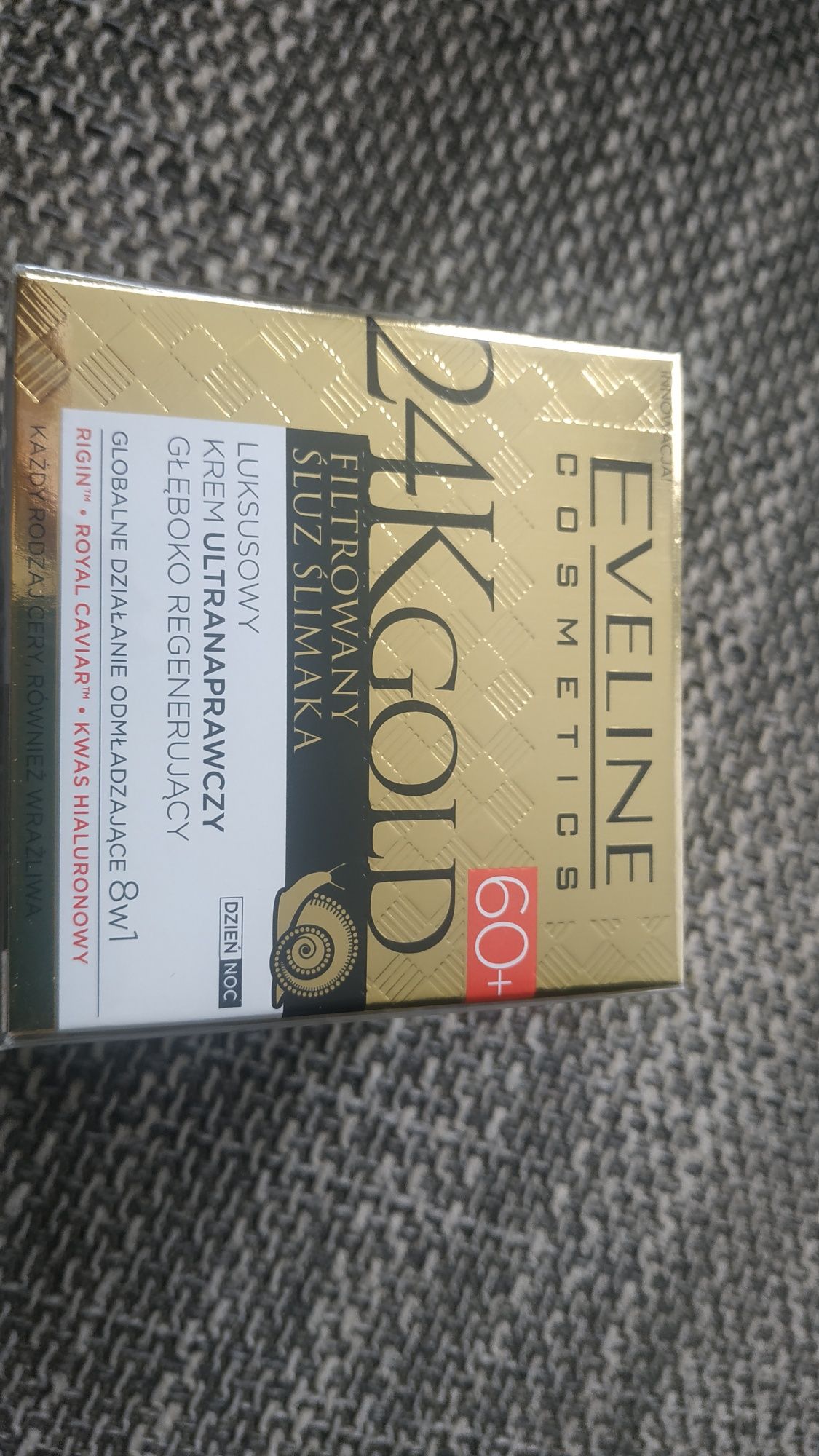 Eveline 24K Gold Krem Ultranaprawczy 60+ na dzień i noc 50 ml.