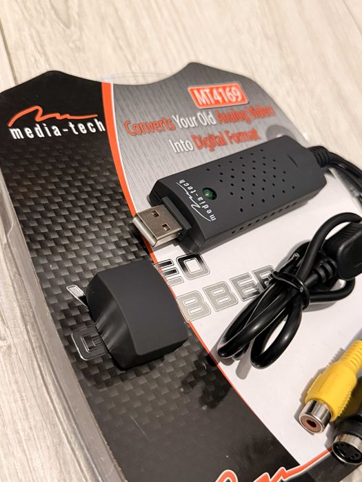 Media-Tech MT4169 Konwerter Sygnału Audio Video Grabber