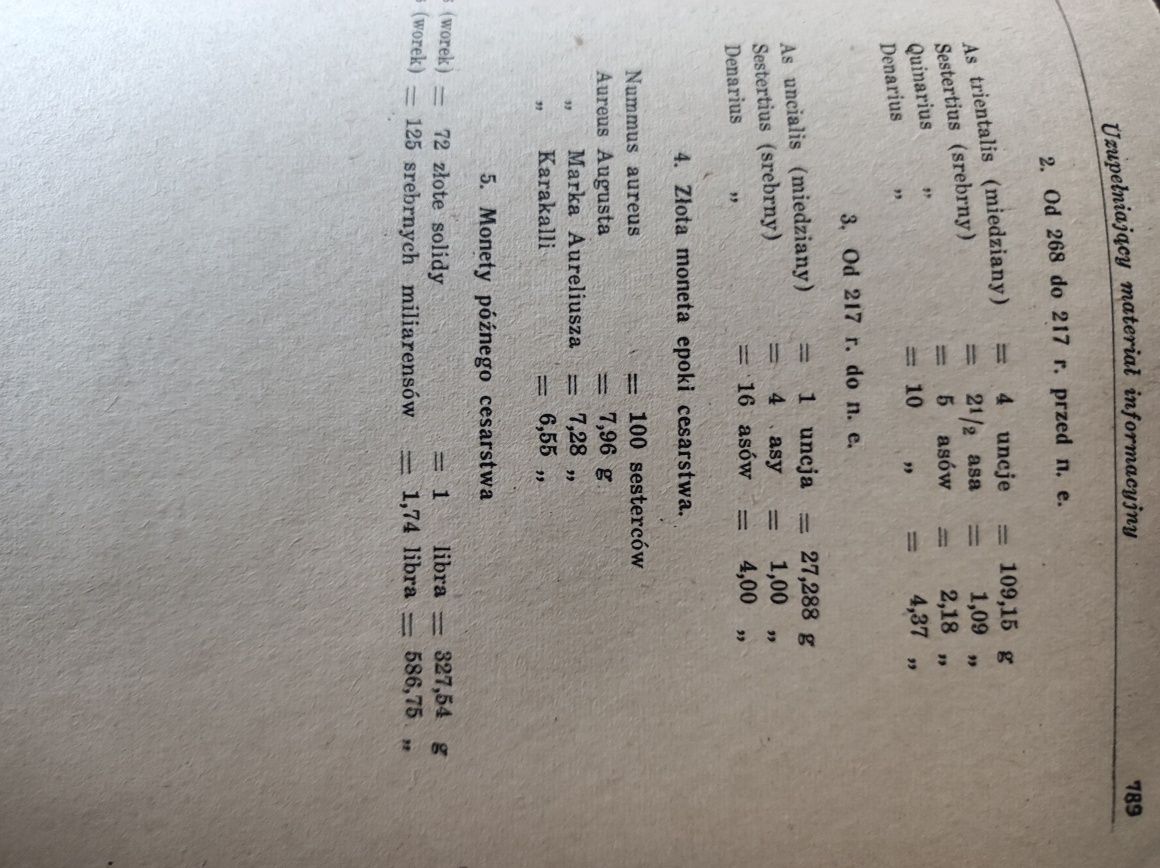 Historia starożytnego Rzymu, rok 1953 Książka i Wiedza, kolekcjonerska