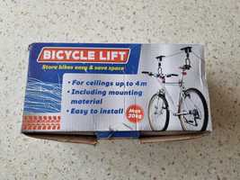 Wieszak rowerowy Bicycle lift mocowanie na sufit