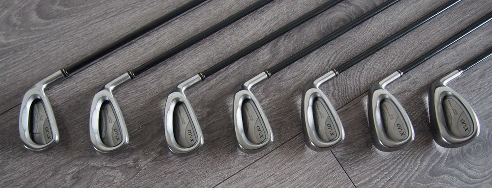 Kije do golfa XXIO irons  Graphite regular IDEALNE DLA POCZĄTKUJACYCH