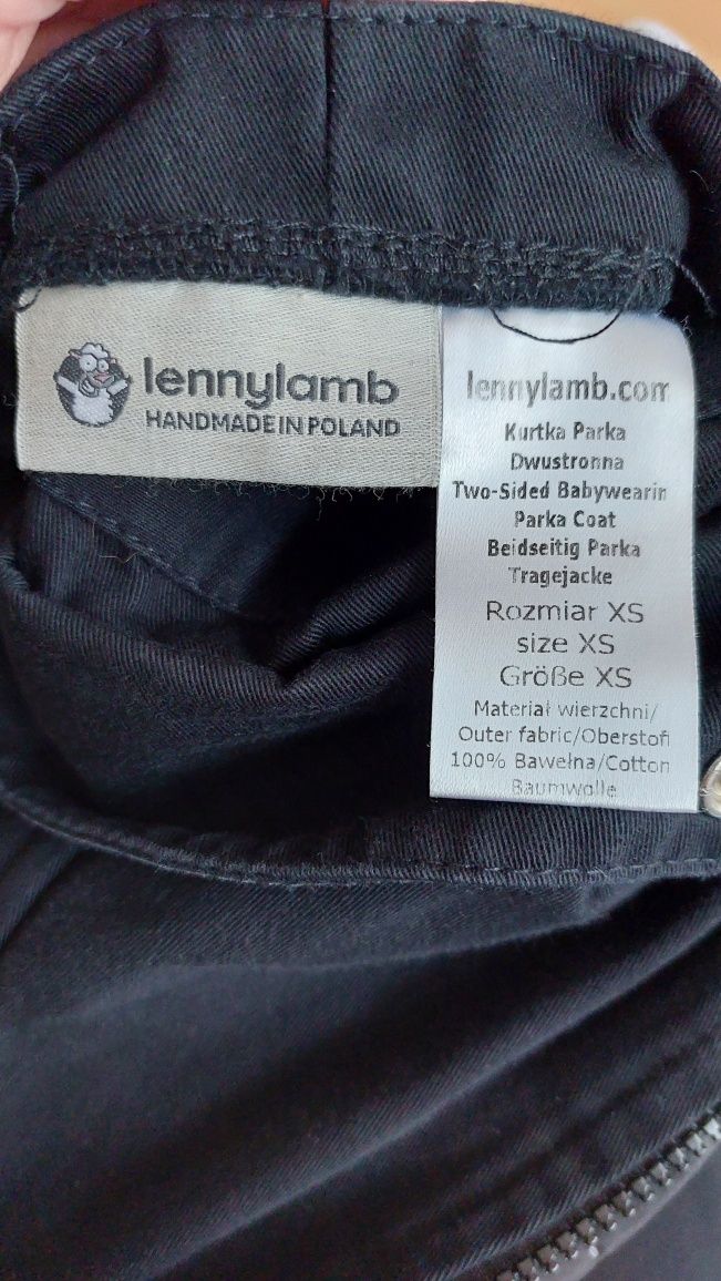 Lennylamb dwustronna kurtka do noszenia - Parka - rozmiar XS - czarna