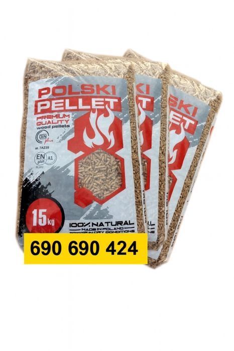 Polski pellet podowójnie certyfikowany a1 en plus din plus gold