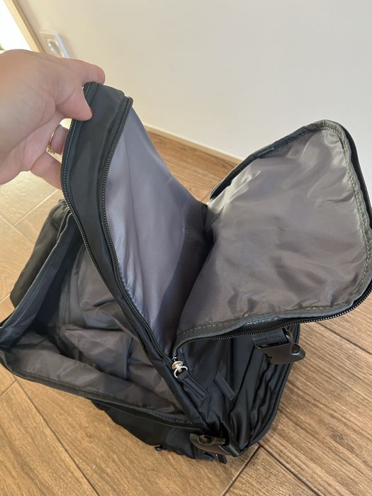 Чорний рюкзак для ручної поклажі, рюкзак для подорожей