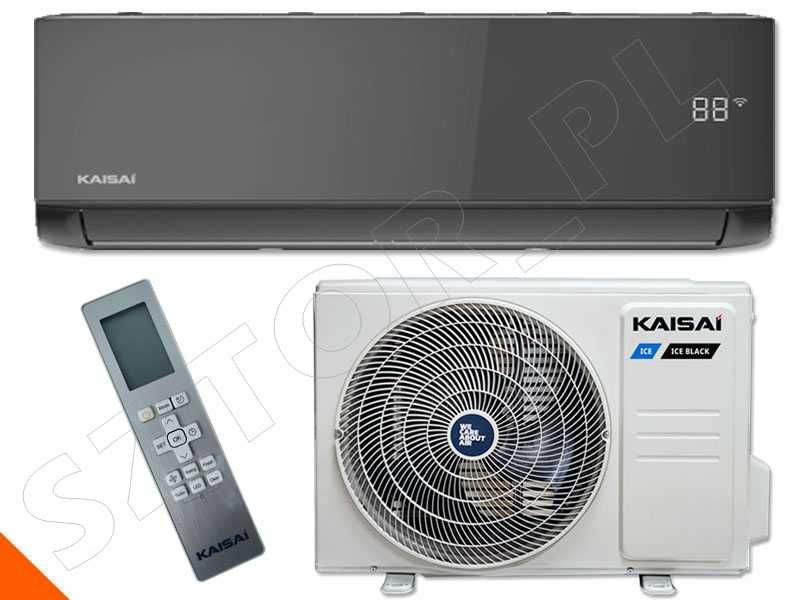 Klimatyzator ścienny KAISAI ICE BLACK KLB 3,5/3,8 kW
