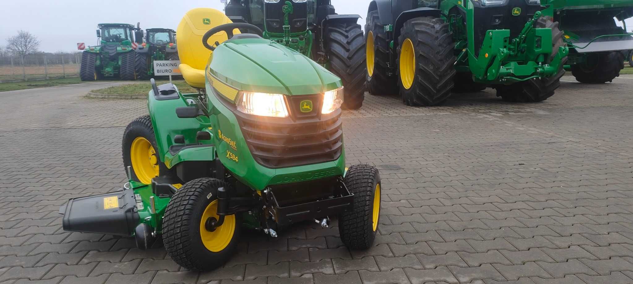 Nowa kosiarka samojezdna John Deere x584 raty 10x0%