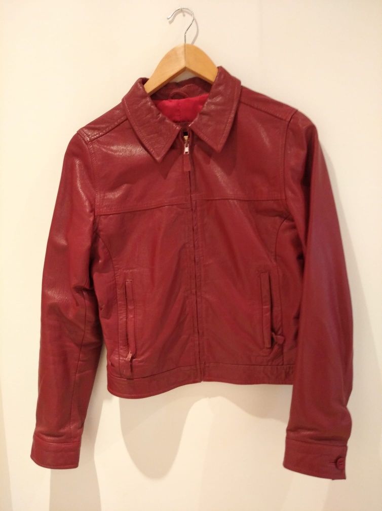 Casaco couro Zara - Vintage