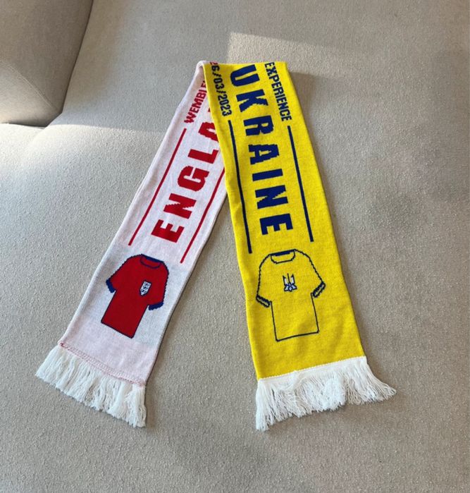 Szalik Ukraina Anglia z meczu na Wembley 2023