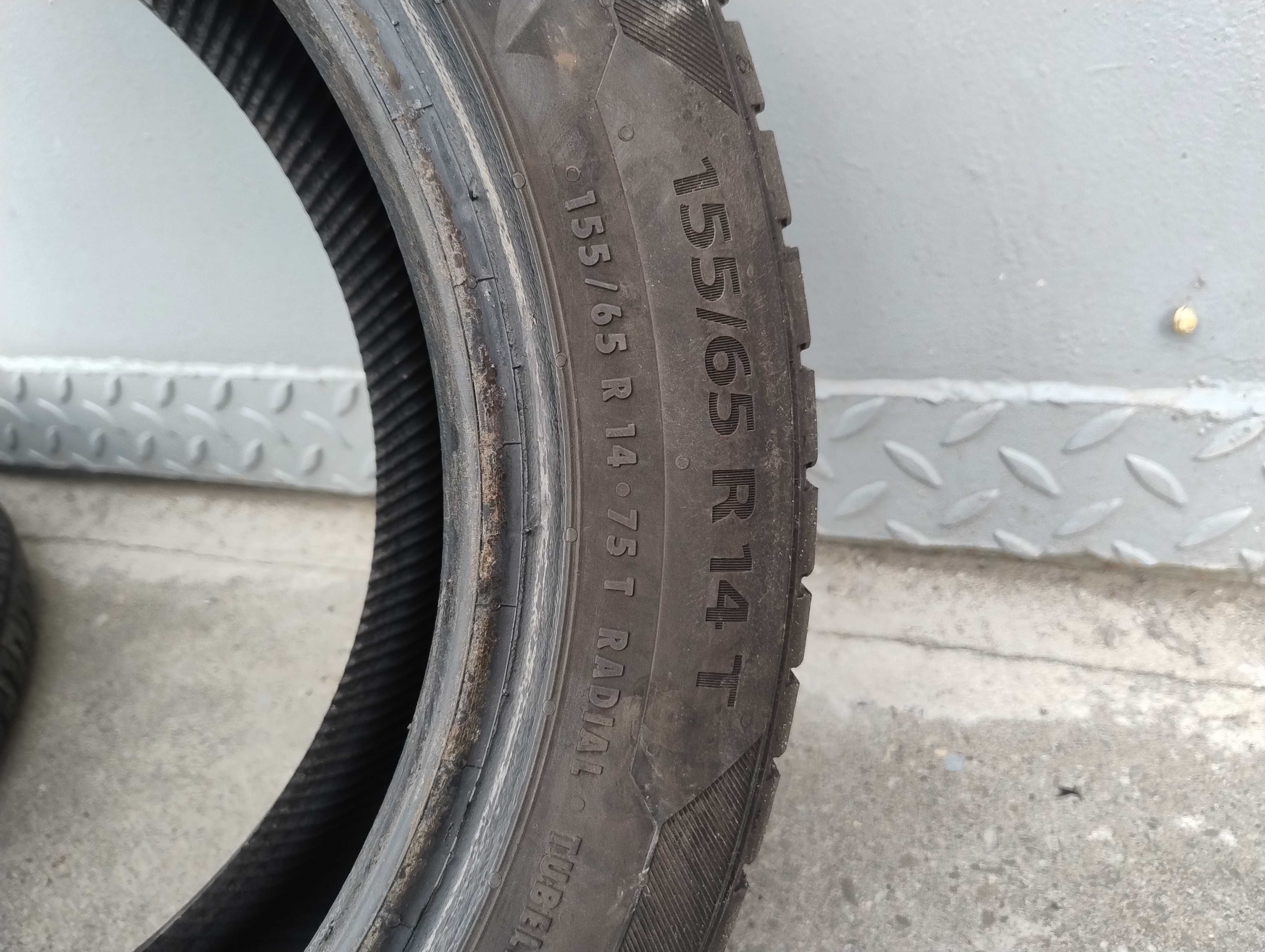 Opony letnie Barum Bravuris 5 155/65 14 2 szt Agila Wagon R+ Toyota