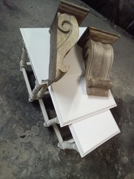 Pianhas em carvalho antigas