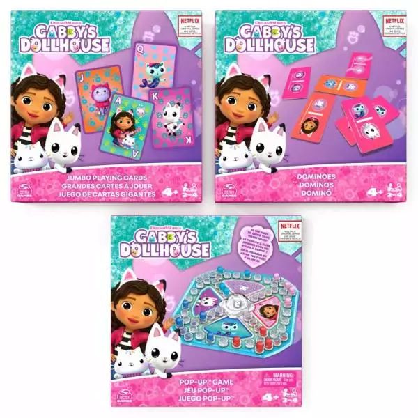 Koci Domek Gabi. Zestaw 3 gier