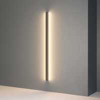 Kinkiet wewnętrzny LED, nowoczesny, minimalistyczny, czarny, 100cm