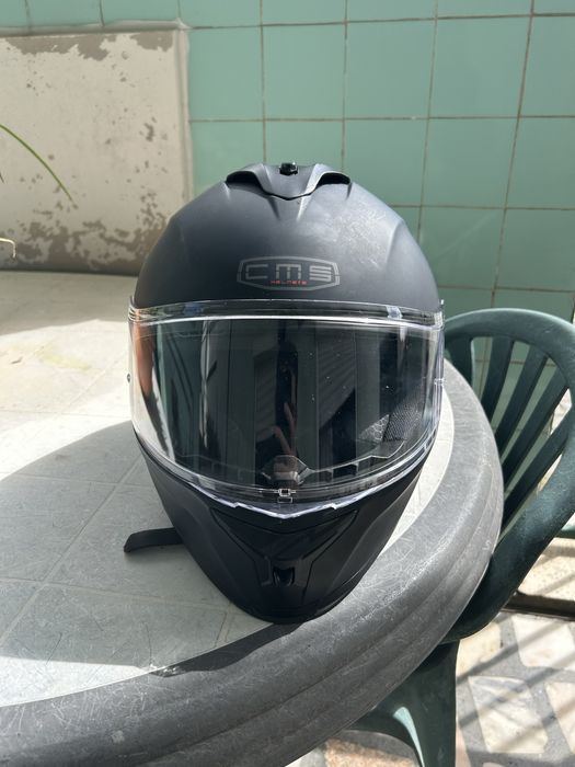 Capacete CMS GP4 tamanho S preto fosco