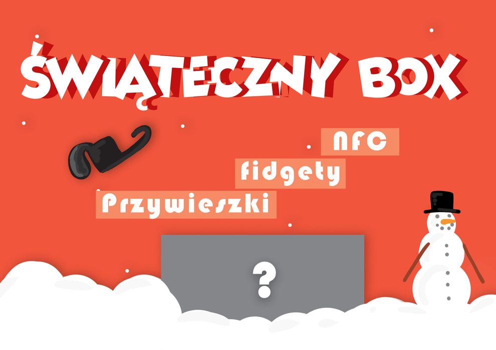 Świąteczny Mystery Box 3D - Niespodzianka i Technologia w Jednym!