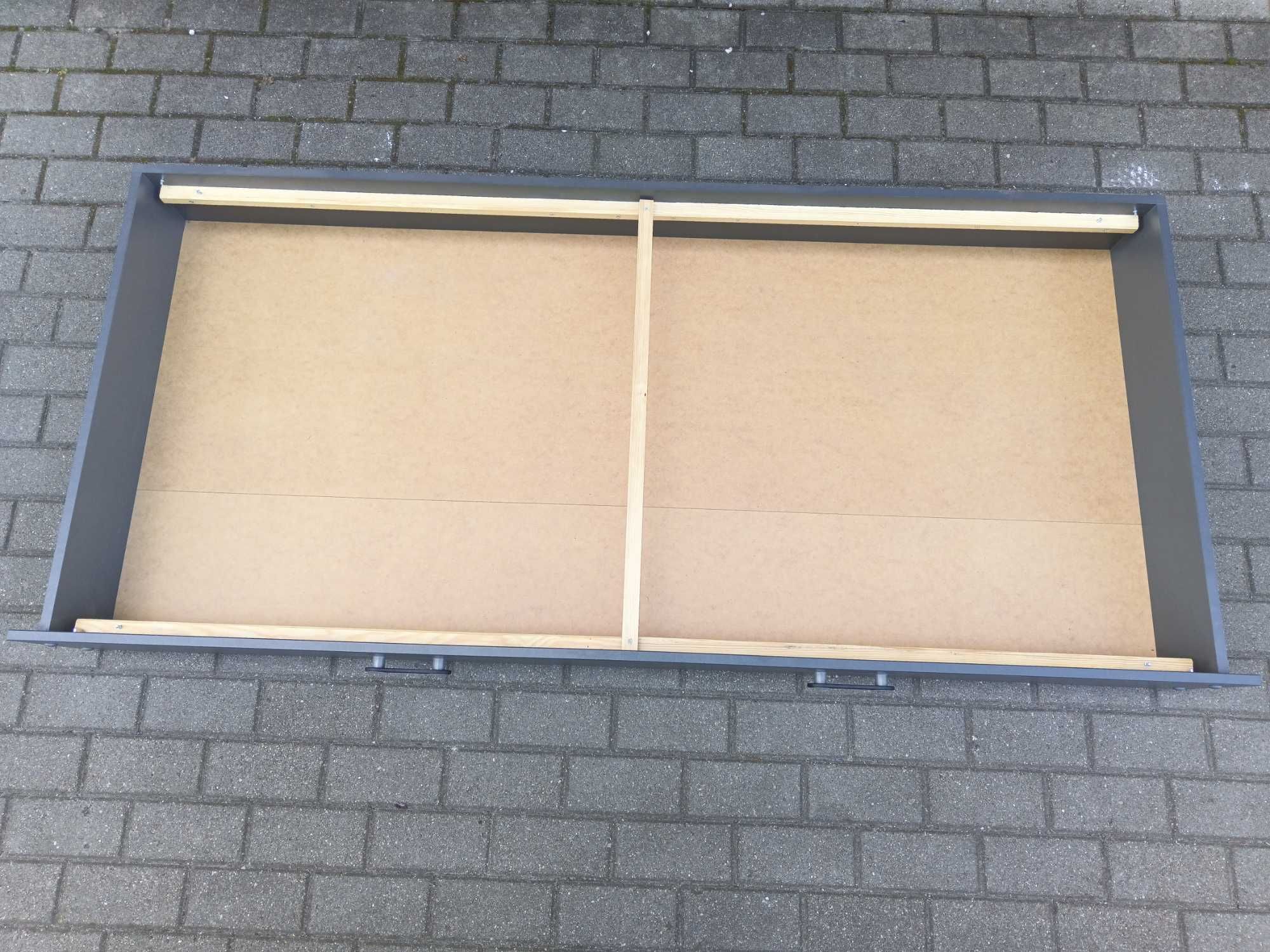 Łóżko piętrowe dwuosobowe /SPRAWNE/ DWA materace / 194x85 / Interbeds