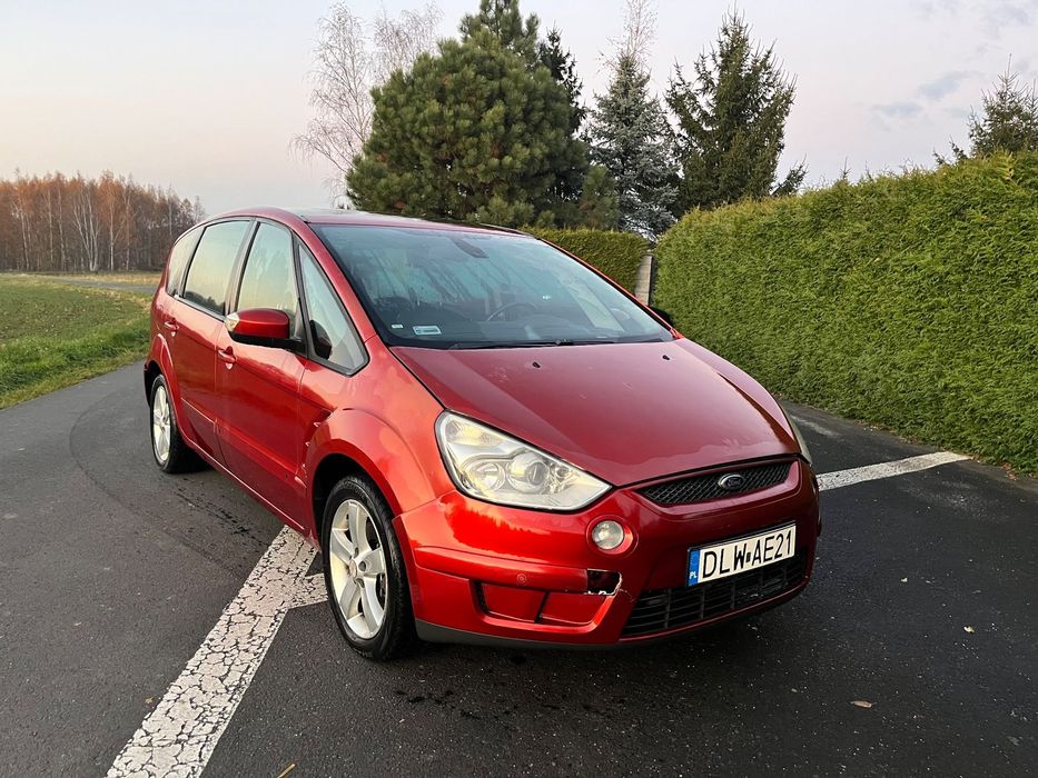 Ford S-Max 2.0 Tdi 7 osób grzane fotele zarejestrowany