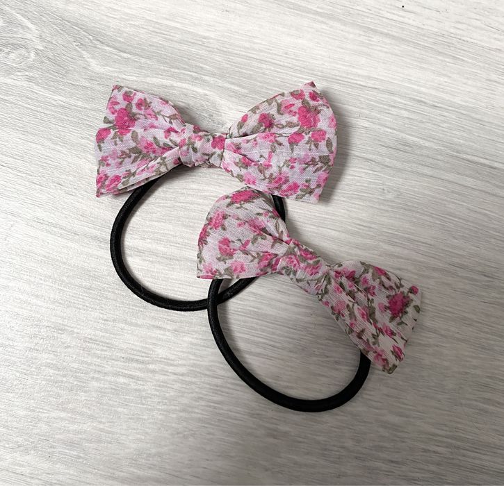 Gumki do włosów kokardki