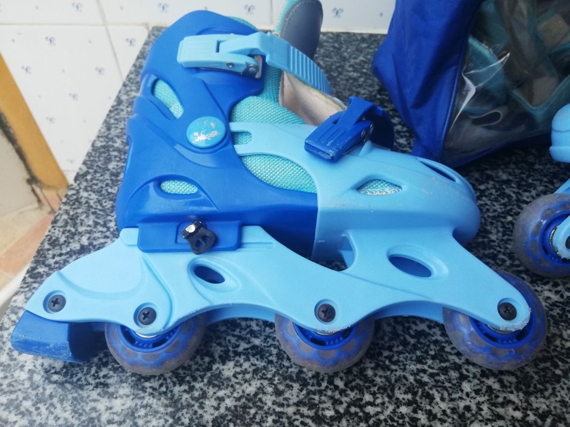 Patins em linha criança