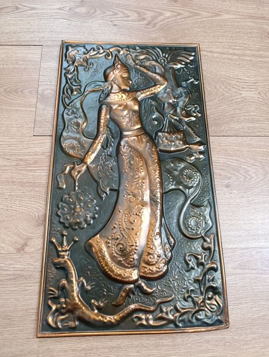 Медная чиканка "Каменный цветок"