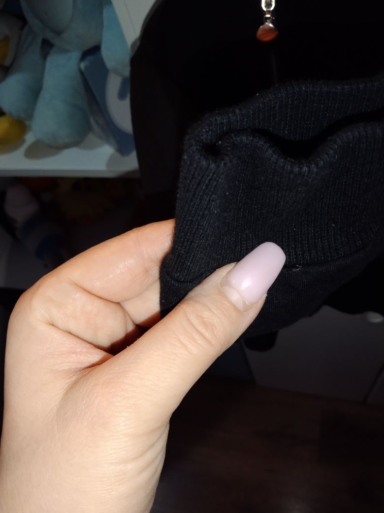 Bluza z kapturem na zamek