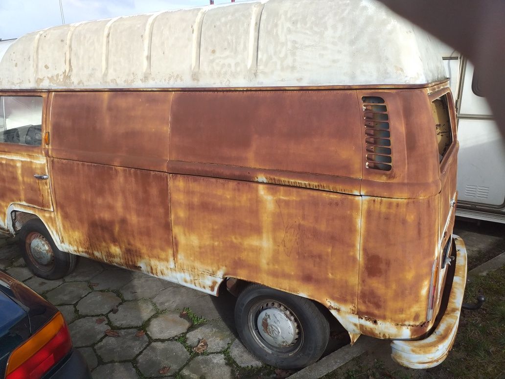 Vw T2 Ogórek wysoki, kompletna dokumentacja 1973 do rejestracji,5 osób