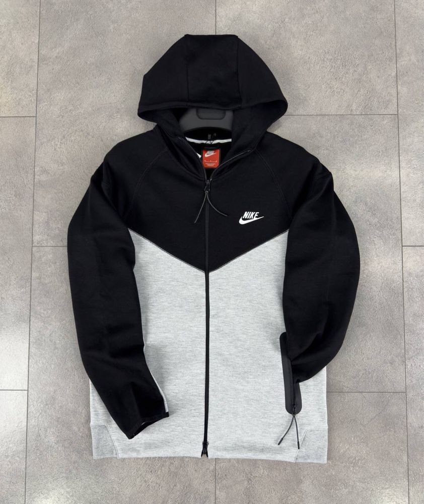 Зіп худі Nike Tech Fleece 2024 | кофта Найк Теч Фліс нова | худі Nike