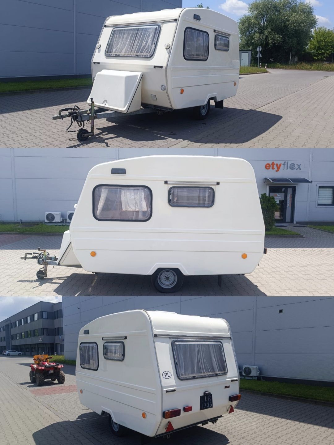 Przyczepa kempingowa Niewiadów N126N stan kolekcjonerski 1990r NÓWKA!!