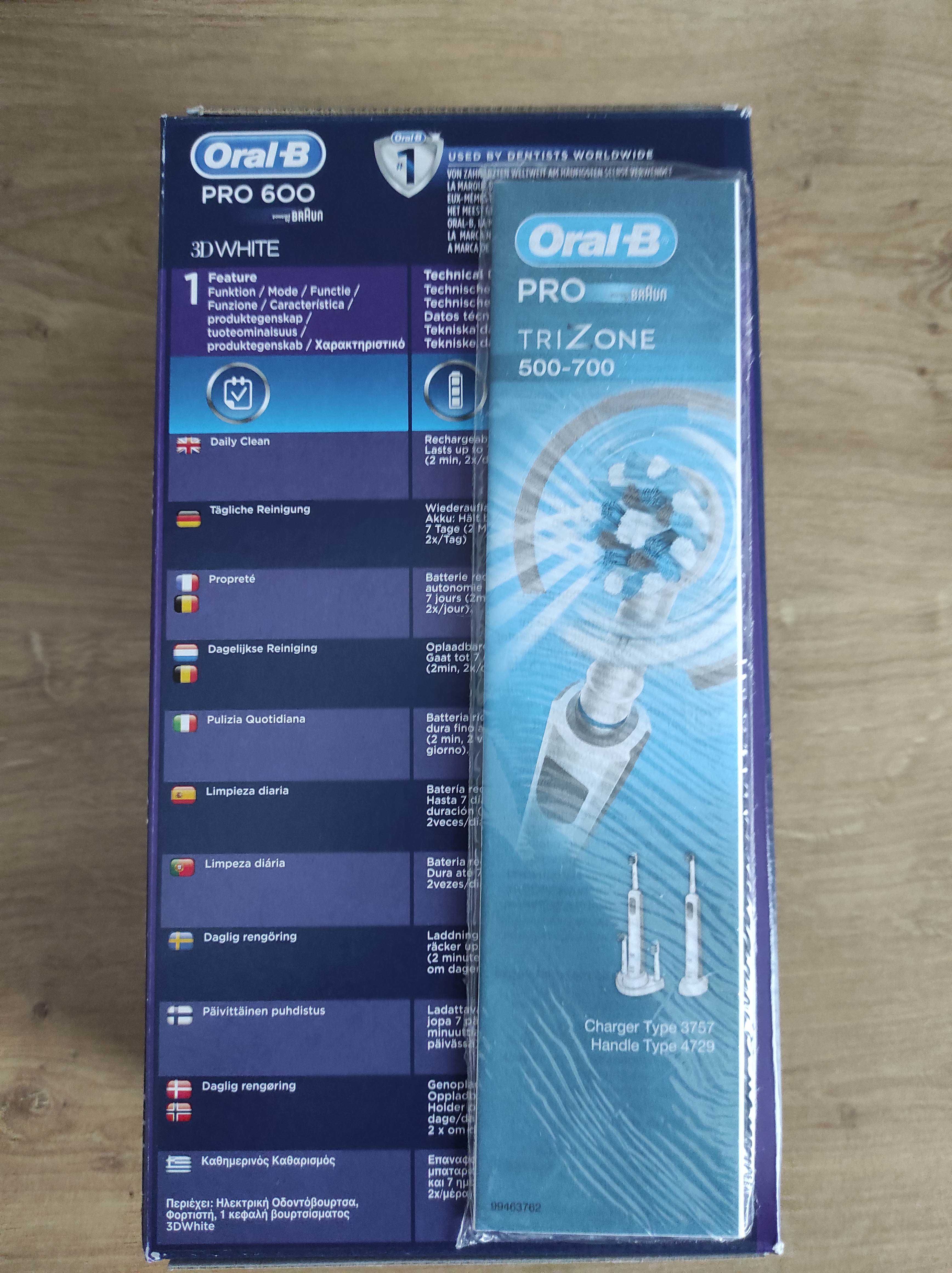 Szczoteczka elektryczna Oral-B PRO 600