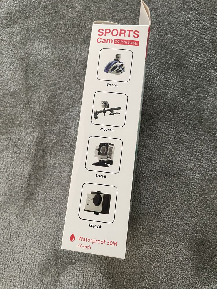 Camara para bicicleta full HD 1080p
