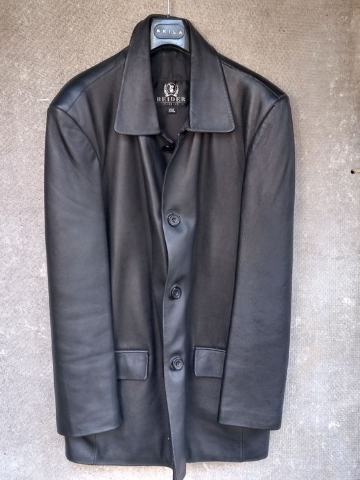 Пиджак мужской кожаний BEIDER,новий